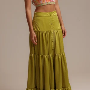 Suntouch Bombshell Skirt Lime Green