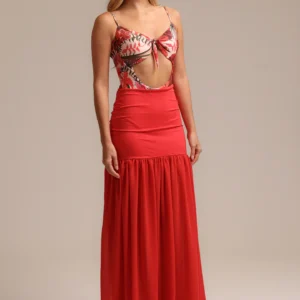 Suntouch Garden red skirt
