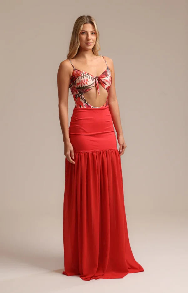 Suntouch Garden red skirt