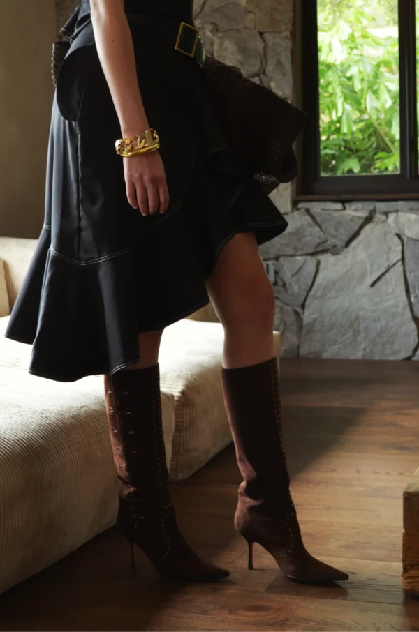 Angela Jaramillo Falda alma negro
