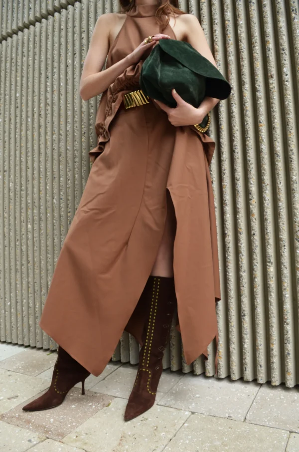 Angela Jaramillo Asfiro Skirt café