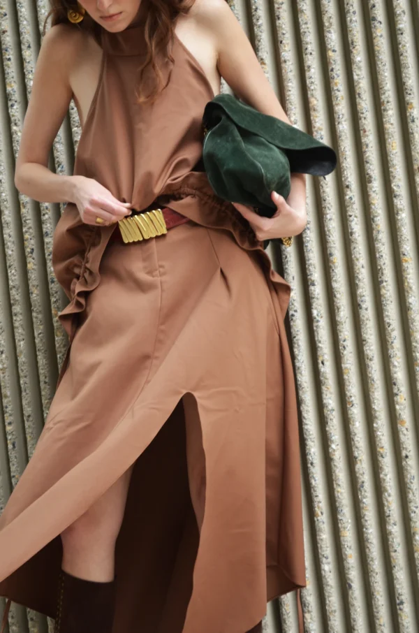 Angela Jaramillo Asfiro Skirt café
