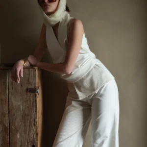 Angela Jaramillo Pantalón Boreall Hueso