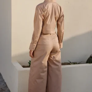 Pompousa Camisa Alina camel